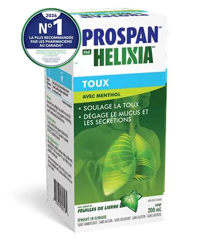 ProspanMD par HelixiaMD avec menthol